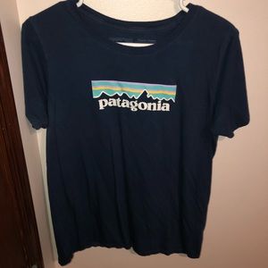 Blue Patagonia T-shirt
